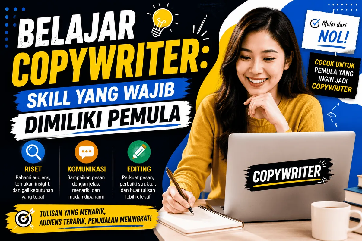 Cara Belajar Copywriting untuk Bisnis dan Marketing